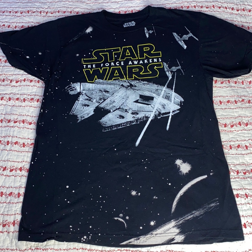 Star Wars The Force Awakens Graphic Tee Sz M